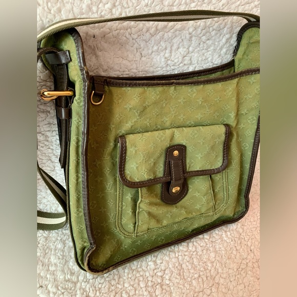 LOUIS VUITTON Monogram Mini Besace Mary Kate Shoulder Bag Khaki - Picture 2 of 8